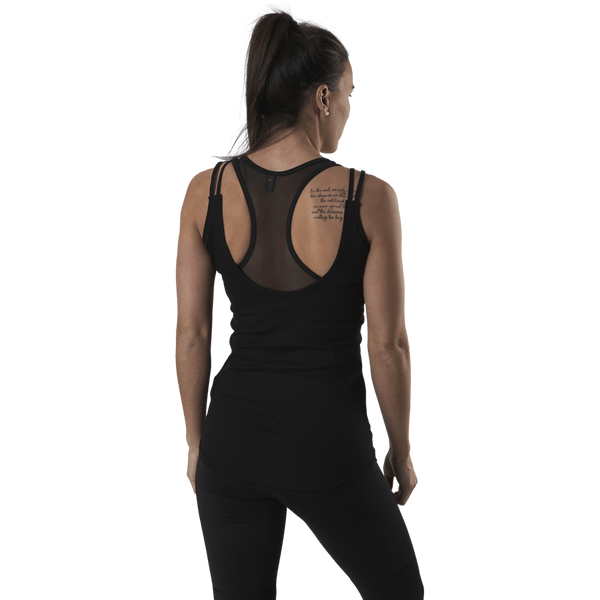 Puma - Studio Rib Tank Black