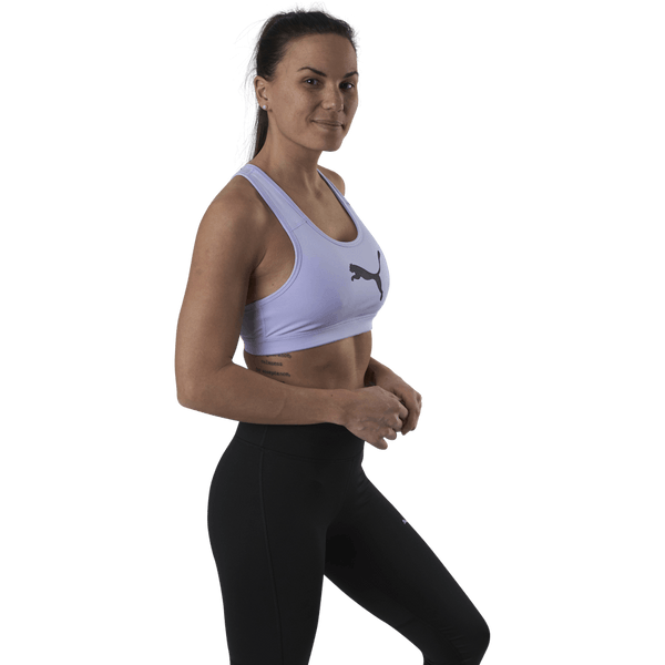 Puma - Mid Impact 4Keeps Bra Purple