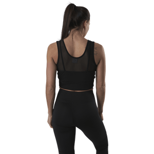 Puma - Studio Layered Crop Top Black