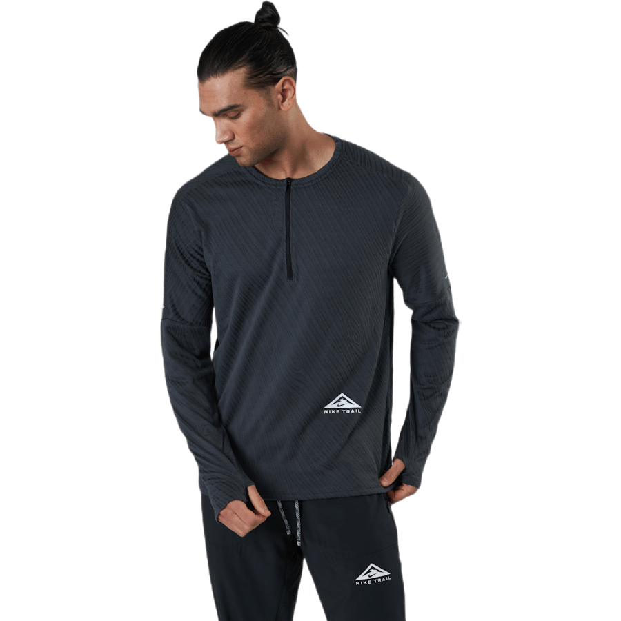 Nike - Dri-FIT Element 1/2-Zip Top Trail Black/Grey