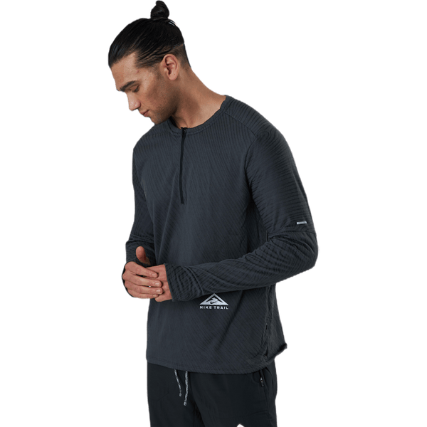 Nike - Dri-FIT Element 1/2-Zip Top Trail Black/Grey