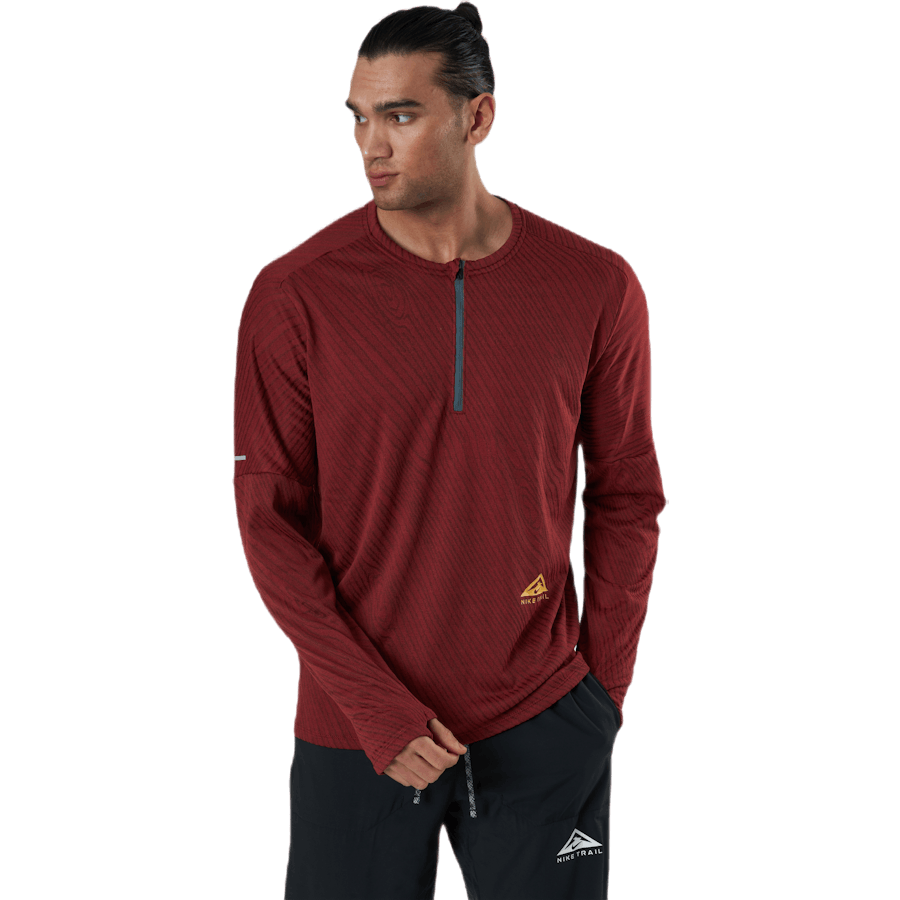 Nike - Dri-FIT Element 1/2-Zip Top Trail Red