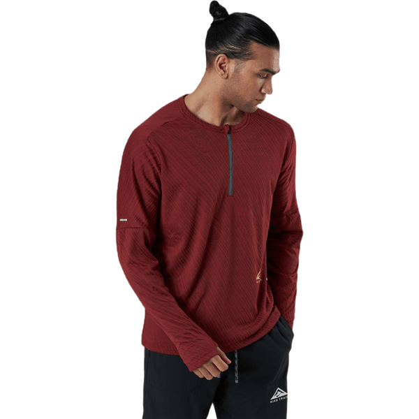 Nike - Dri-FIT Element 1/2-Zip Top Trail Red
