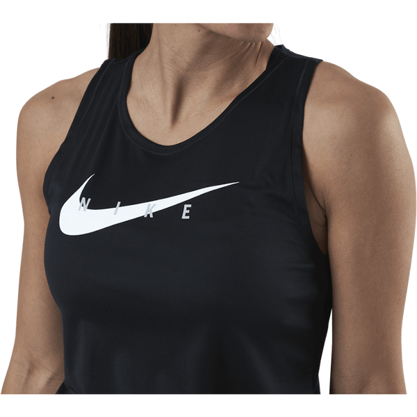 Nike - Swoosh Running Tank Black/Silver