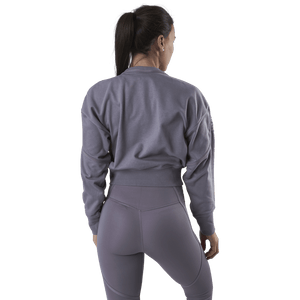 Nike - Therma Cropped Fleece LS Crew Purple