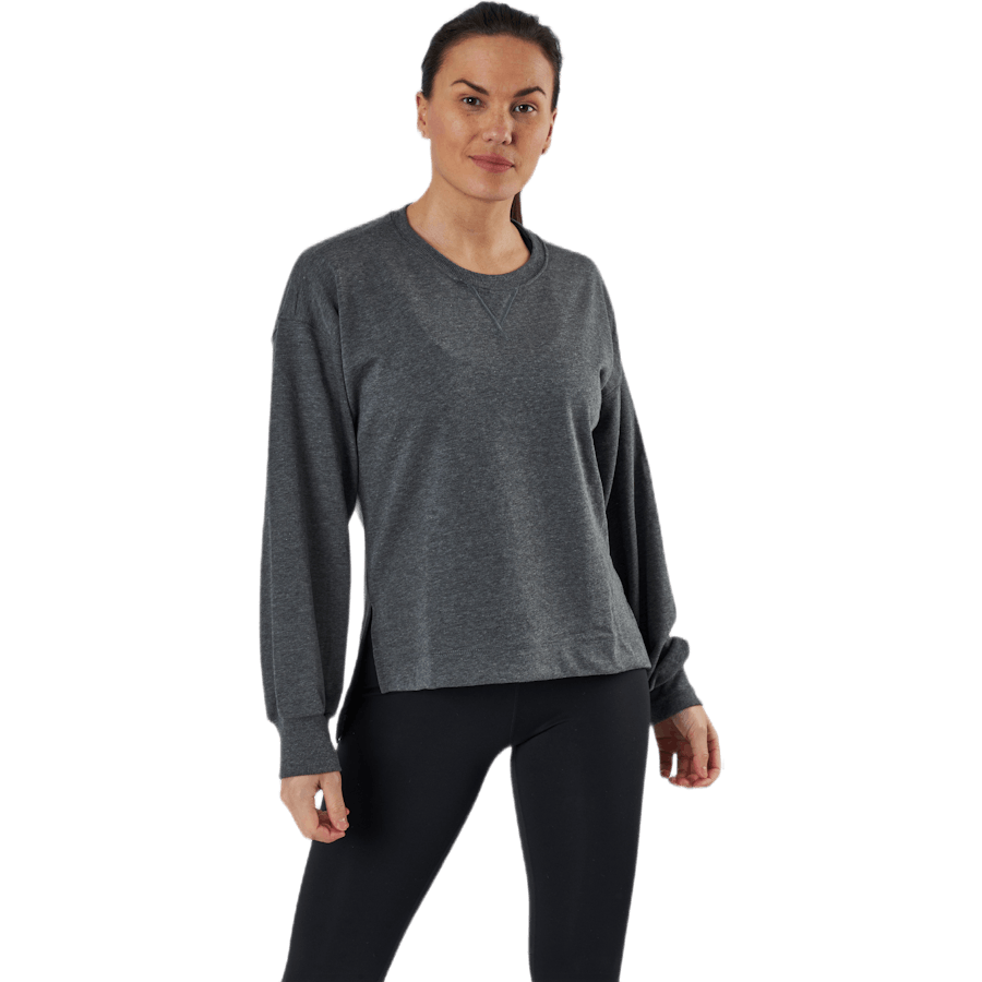 Nike - Yoga French Terry Fleece LS Black/Grey