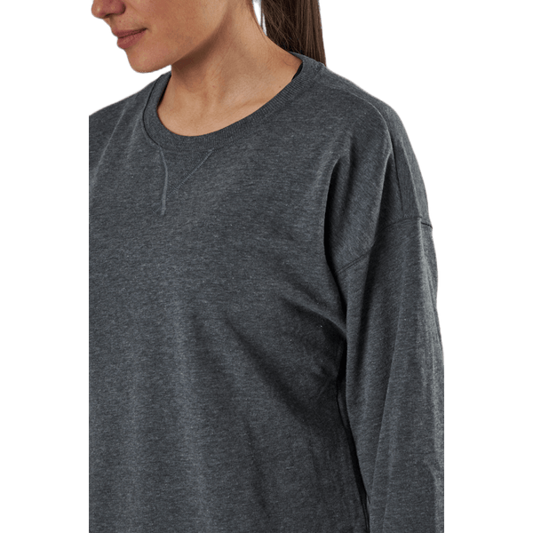 Nike - Yoga French Terry Fleece LS Black/Grey