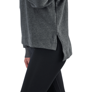 Nike - Yoga French Terry Fleece LS Black/Grey