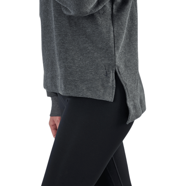 Nike - Yoga French Terry Fleece LS Black/Grey