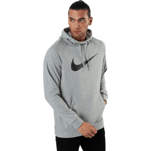 Nike - Dri-FIT Men's Pullover Training Hoodie DK GREY HEATHER/BLACK