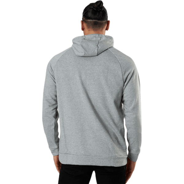 Nike - Dri-FIT Men's Pullover Training Hoodie DK GREY HEATHER/BLACK