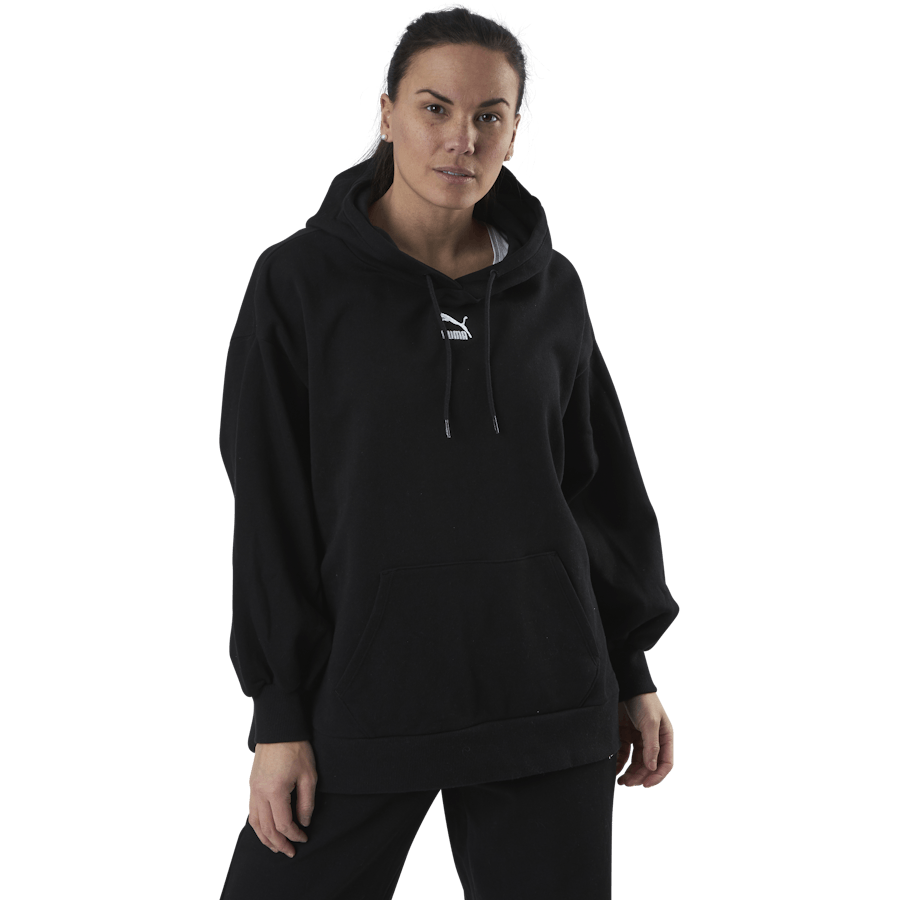Puma - Classics Oversized Hoodie Black