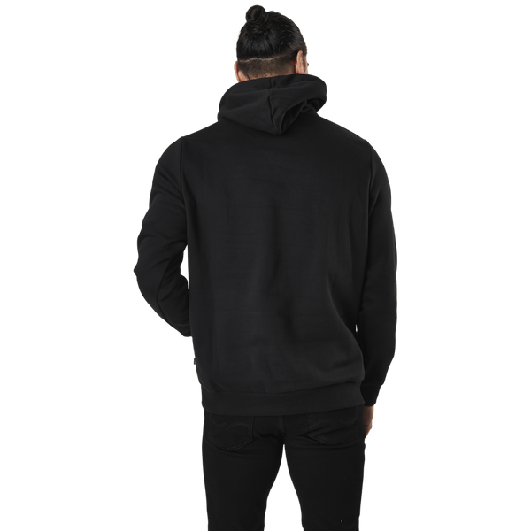 Puma - Essential Embroidery Logo Hoodie Fl Black