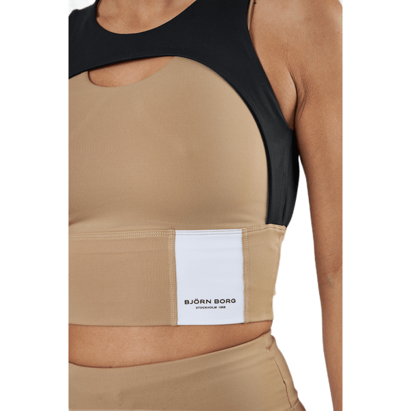 Björn Borg - Sthlm Overlap Crop Top Beige