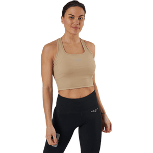 Björn Borg - Night Rib Crop Tank Beige