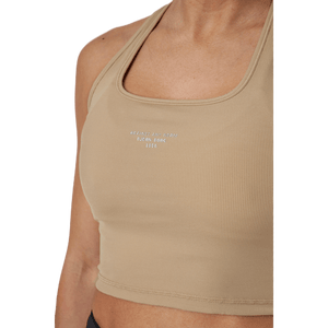 Björn Borg - Night Rib Crop Tank Beige