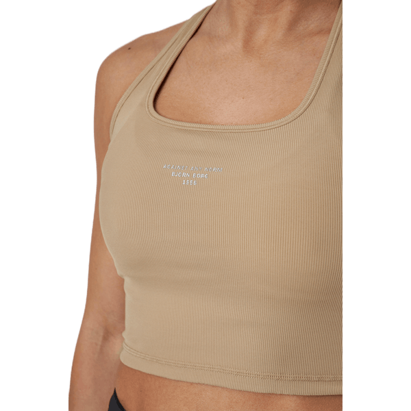 Björn Borg - Night Rib Crop Tank Beige