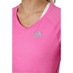 Adidas - Runner Tee Women Screaming Pink