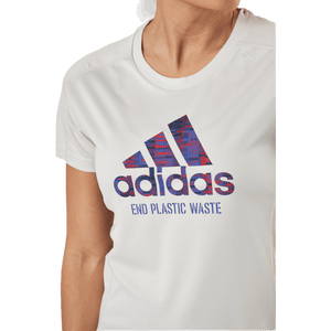 Adidas - Run For The Oceans Graphic Tee Alumina
