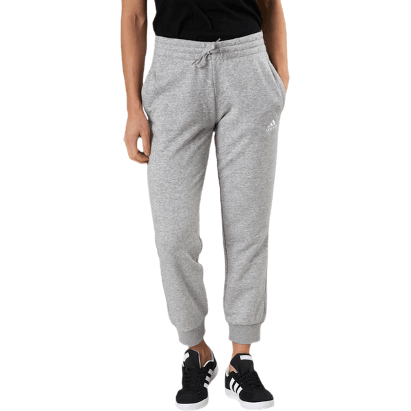 Adidas - Essentials Regular Tapered Cuffed 7/8 Pant Medium Grey Heather / White