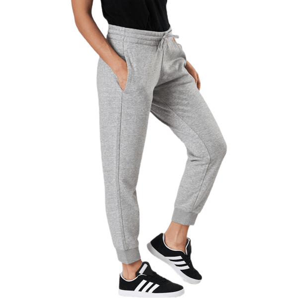 Adidas - Essentials Regular Tapered Cuffed 7/8 Pant Medium Grey Heather / White