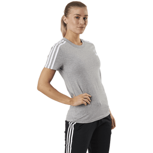 Adidas - Essentials Slim T-Shirt Medium Grey Heather / White