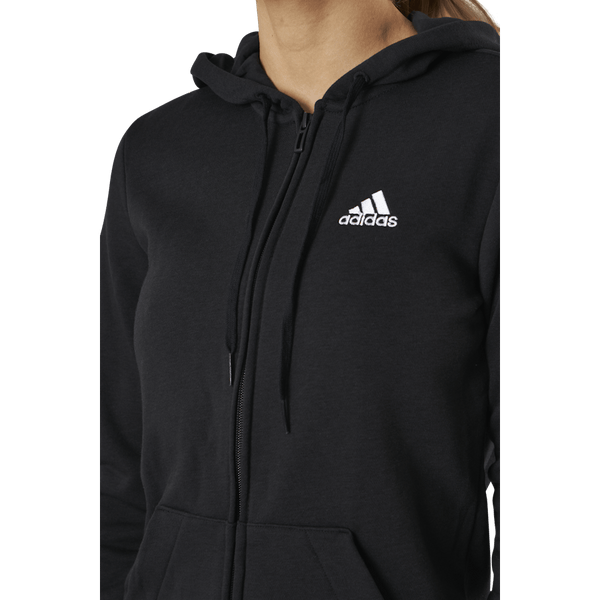 Adidas - Essentials Full-Zip Hoodie Black / White