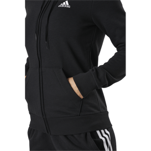 Adidas - Essentials Full-Zip Hoodie Black / White