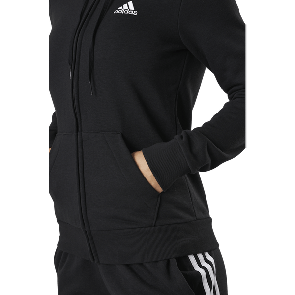Adidas - Essentials Full-Zip Hoodie Black / White