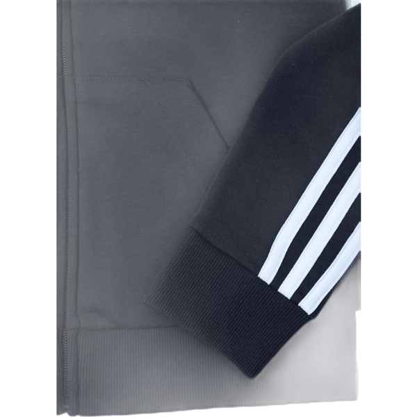 Adidas - Essentials Full-Zip Hoodie Black / White