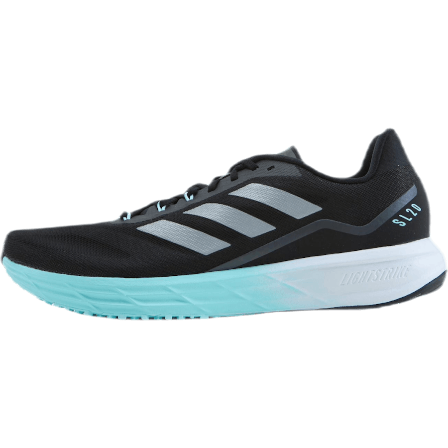 Adidas - SL20 Shoes Core Black / Silver Metallic / Clear Aqua