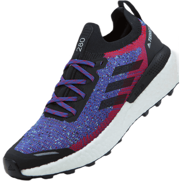 Adidas - Terrex Two Ultra Trail Running Shoes Scarlet / Core Black / Hazy Sky