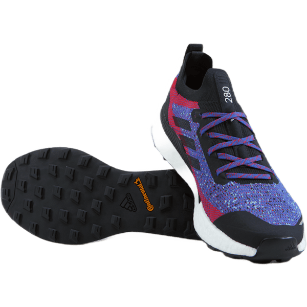Adidas - Terrex Two Ultra Trail Running Shoes Scarlet / Core Black / Hazy Sky