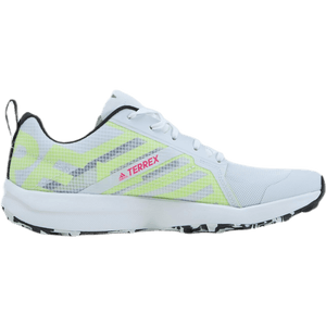 Adidas - Terrex Speed Flow Trail Running Shoes Cloud White / Core Black / Solar Yellow