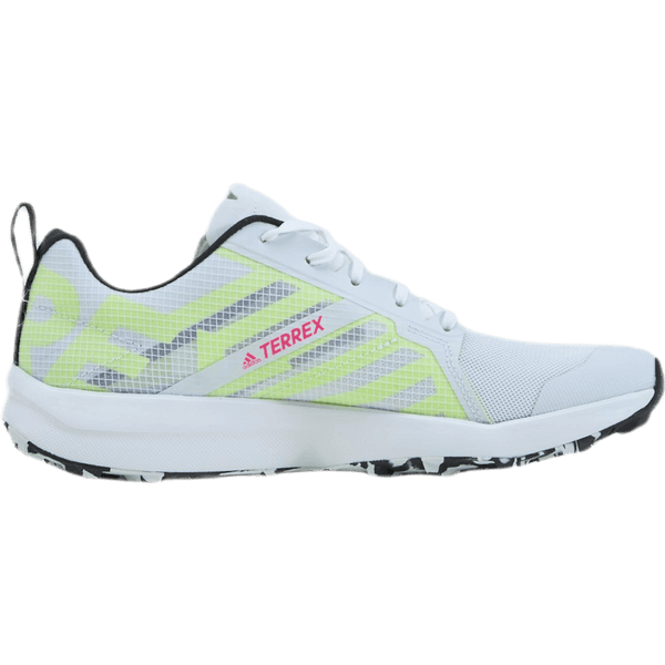 Adidas - Terrex Speed Flow Trail Running Shoes Cloud White / Core Black / Solar Yellow