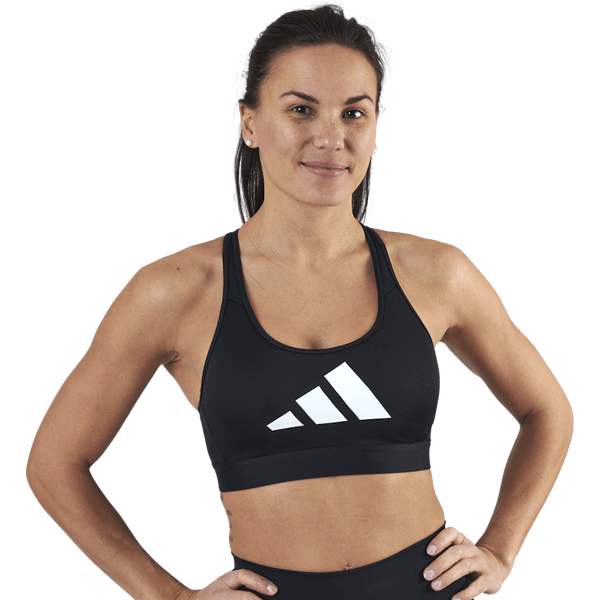 Adidas - Dont Rest 3 Bars Bra Black / Grey Four / White