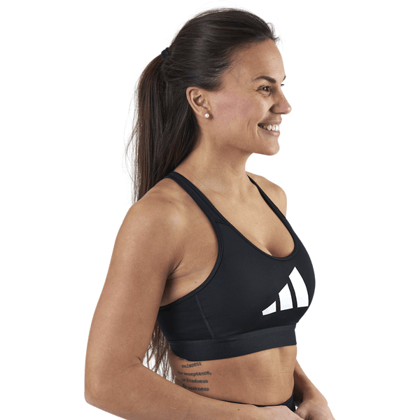 Adidas - Dont Rest 3 Bars Bra Black / Grey Four / White