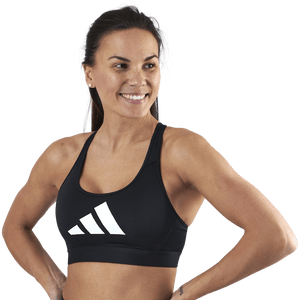 Adidas - Dont Rest 3 Bars Bra Black / Grey Four / White