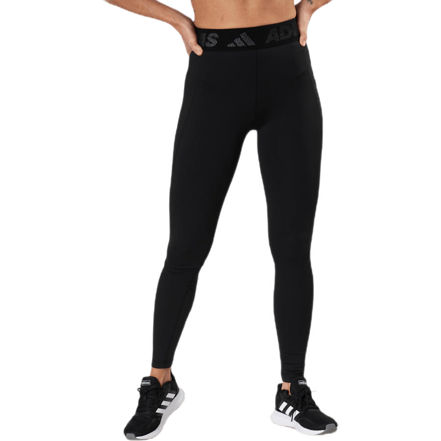 Adidas - Techfit Long Branded Elastic Tight Black / White