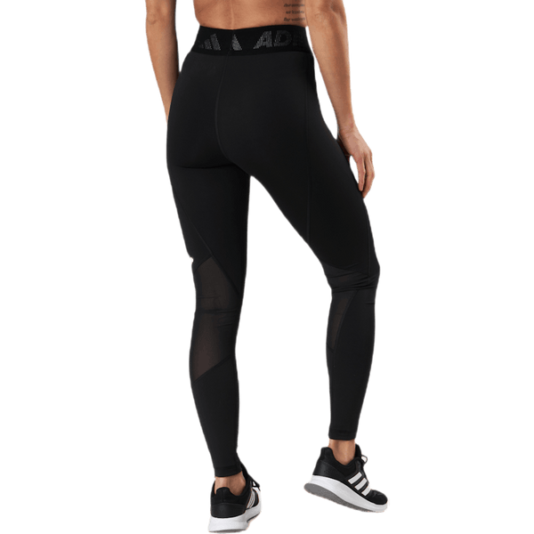 Adidas - Techfit Long Branded Elastic Tight Black / White