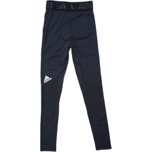 Adidas - Techfit Long Branded Elastic Tight Black / White