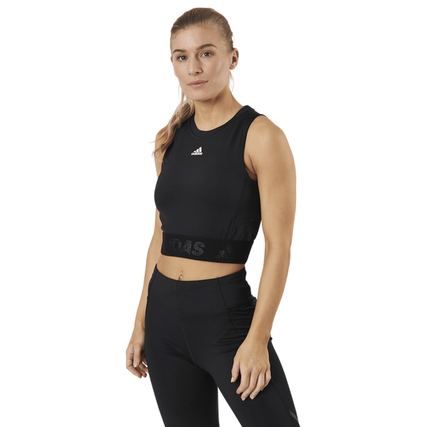 Adidas - Techfit Crop Black / White