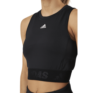 Adidas - Techfit Crop Black / White