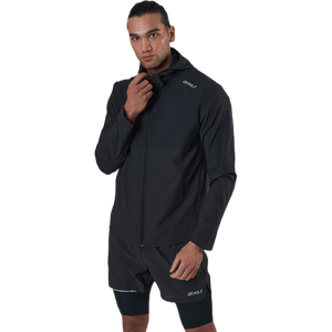 2XU - Aero Jacket Black/Silver