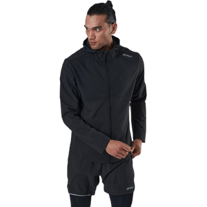 2XU - Aero Jacket Black/Silver