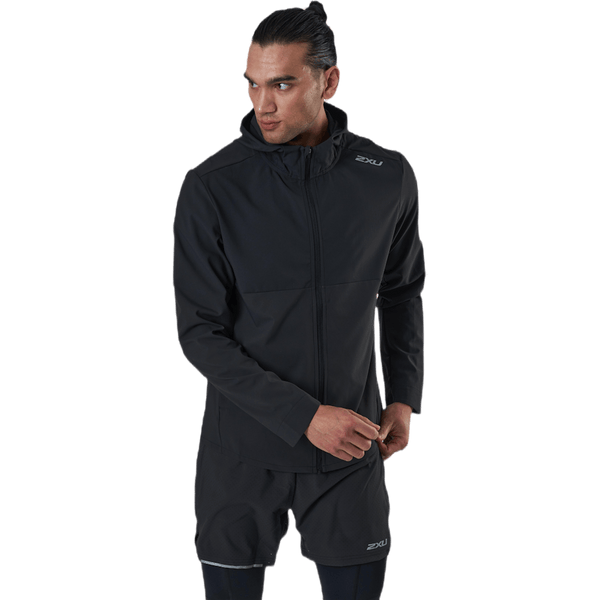 2XU - Aero Jacket Black/Silver