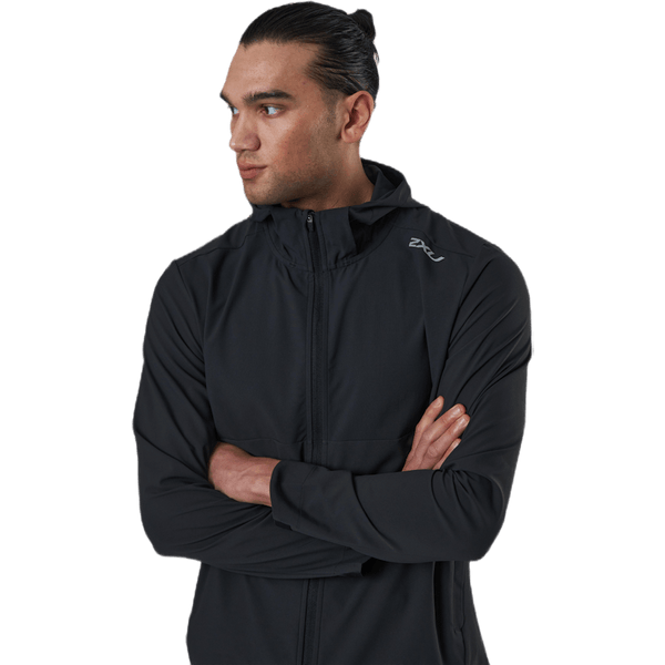 2XU - Aero Jacket Black/Silver