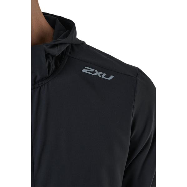 2XU - Aero Jacket Black/Silver