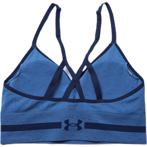 Under Armour - Seamless Low Long Htr Bra Blue