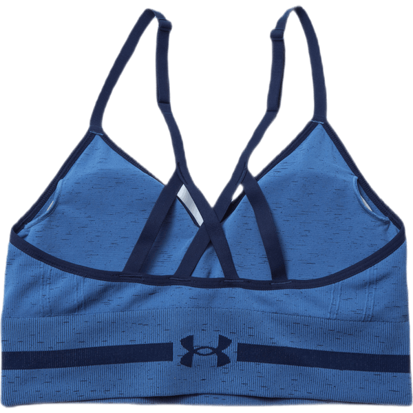 Under Armour - Seamless Low Long Htr Bra Blue